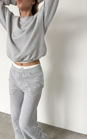 Szerokie spodnie dresowe unisex